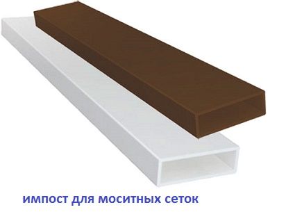 Импост для москитной сетки Импост для москитной сетки